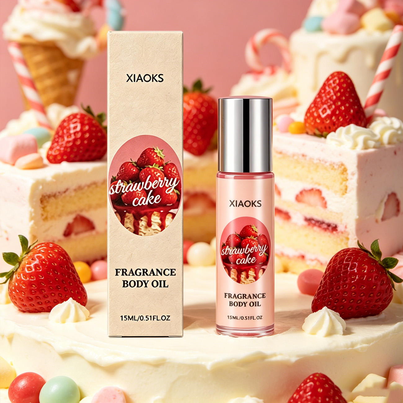 Perfume Smell Fragrance - 1 Butelka perfum w roll-on formie