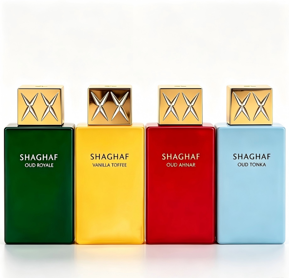 Unique Perfume Fragrance - SHAGHAF-seria pięciu neutralnych perfum w sprayu,