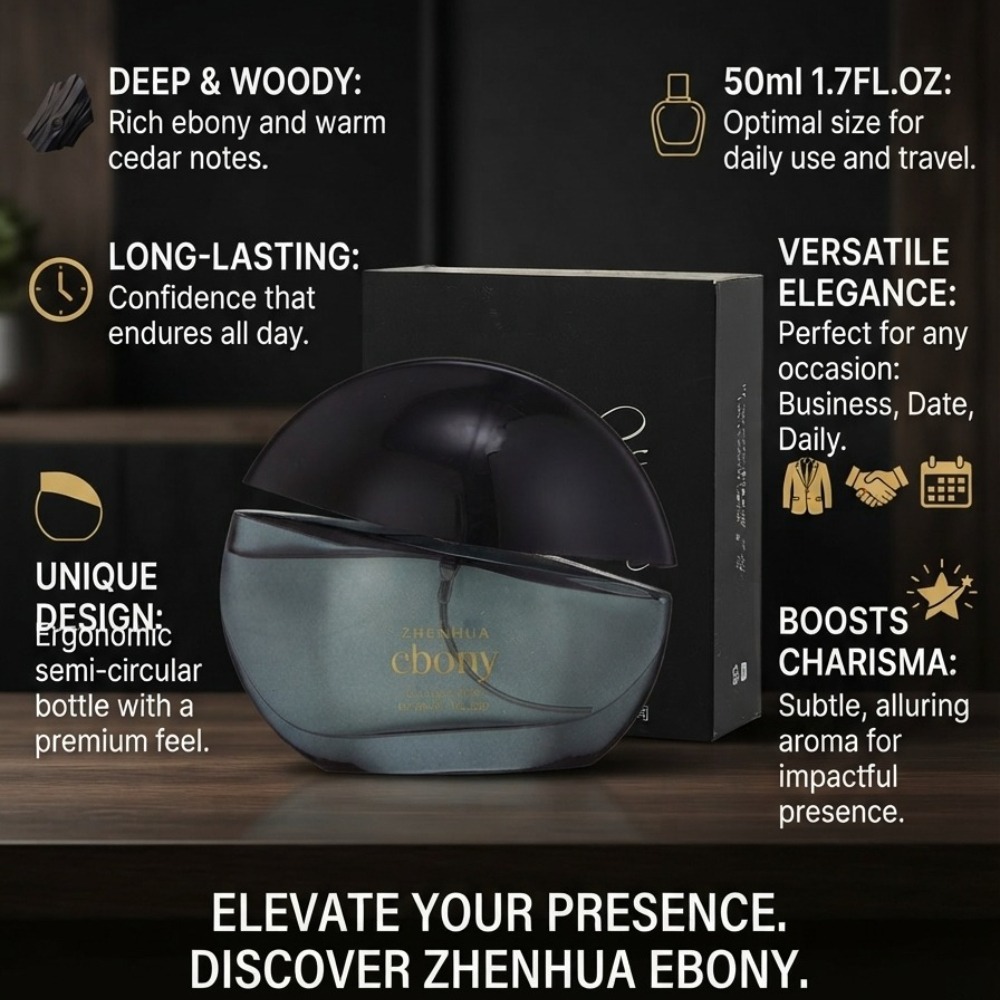 50ML Luksusowy Perfum Ebony, D – Unique Perfume Fragrance recenzja i cena